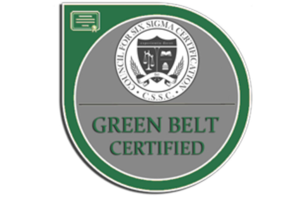 Lean Six Sigma - Green Belt